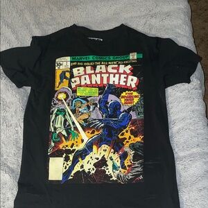 Marvel Black and White Logo T-Shirt